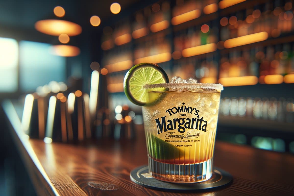 Tommy's Margarita cocktail - tequila-based served in rocks glass with lime wheel