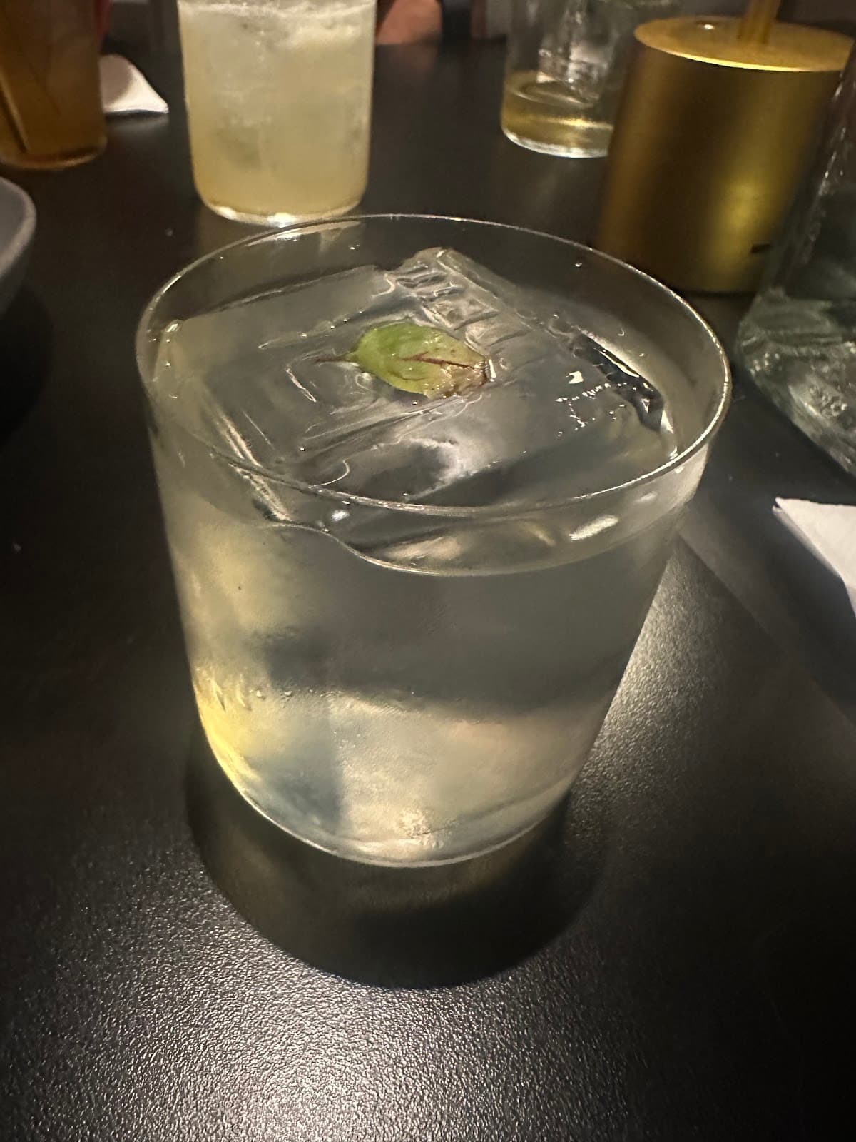 Signature cocktail at Suite 115 in Toronto