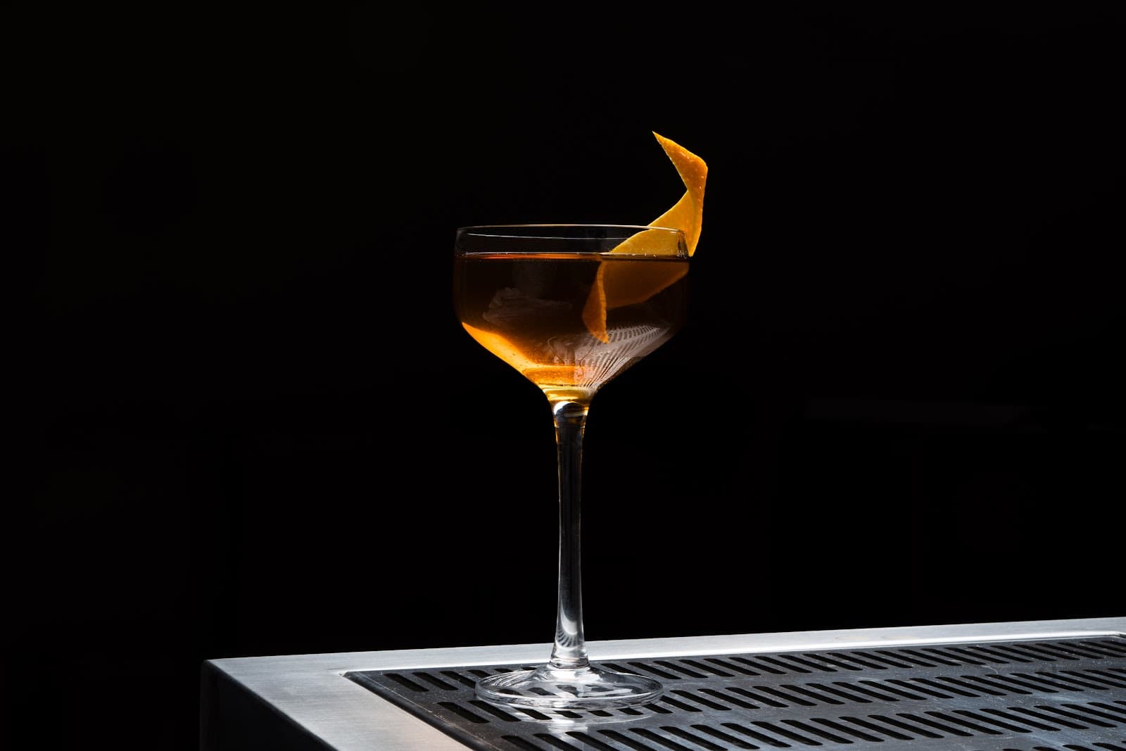 Signature cocktail at Suite 115 in Toronto