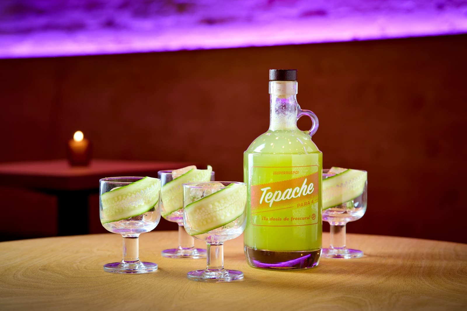 Signature cocktail at SUPERBUENO in New York