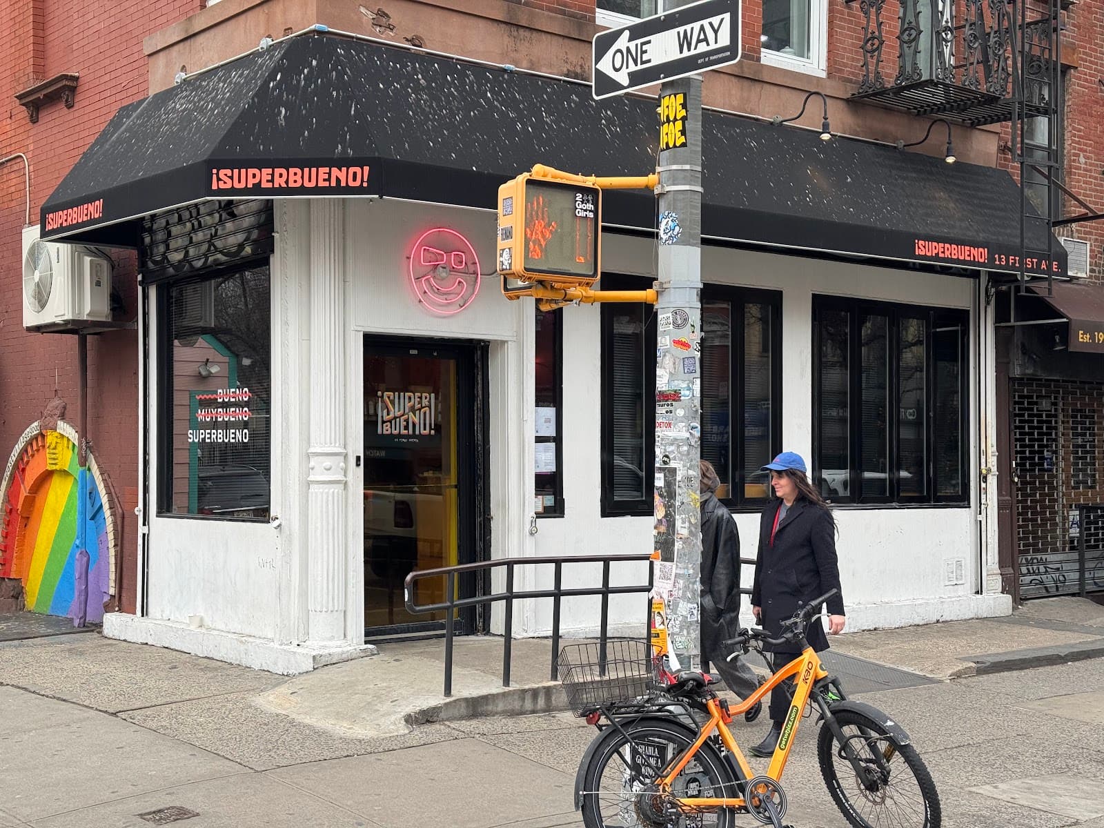 SUPERBUENO building exterior and entrance in New York